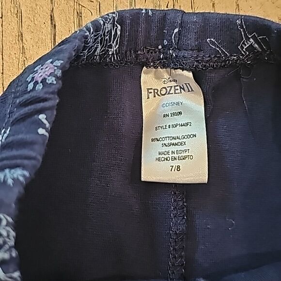Frozen leggings size 7/8 - Picture 5 of 7